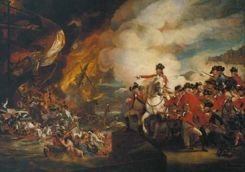 The Defeat of the Floating Batteries at Gibraltar, John Singleton Copley